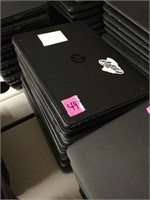 Stack of 8 HP laptops
