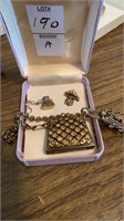 Antique coin purse with a waistband clip