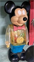 STILL WORKING MECHANICAL WALKING MICKEY MOUSE TOY