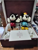 Steiff Mickey and Minnie 70th anniversary