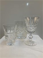 (3) Waterford Crystal Bar Glasses