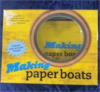 Making Paper boats kit complete