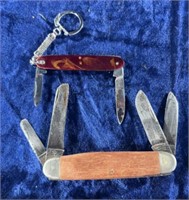 2-VTG pocket knives fair condition see pics