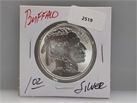 1oz .999 Silver Buffalo Round