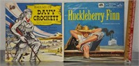 Davey Crocket, Huckleberry Finn records