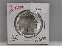 1oz .999 Silver Buffalo Round