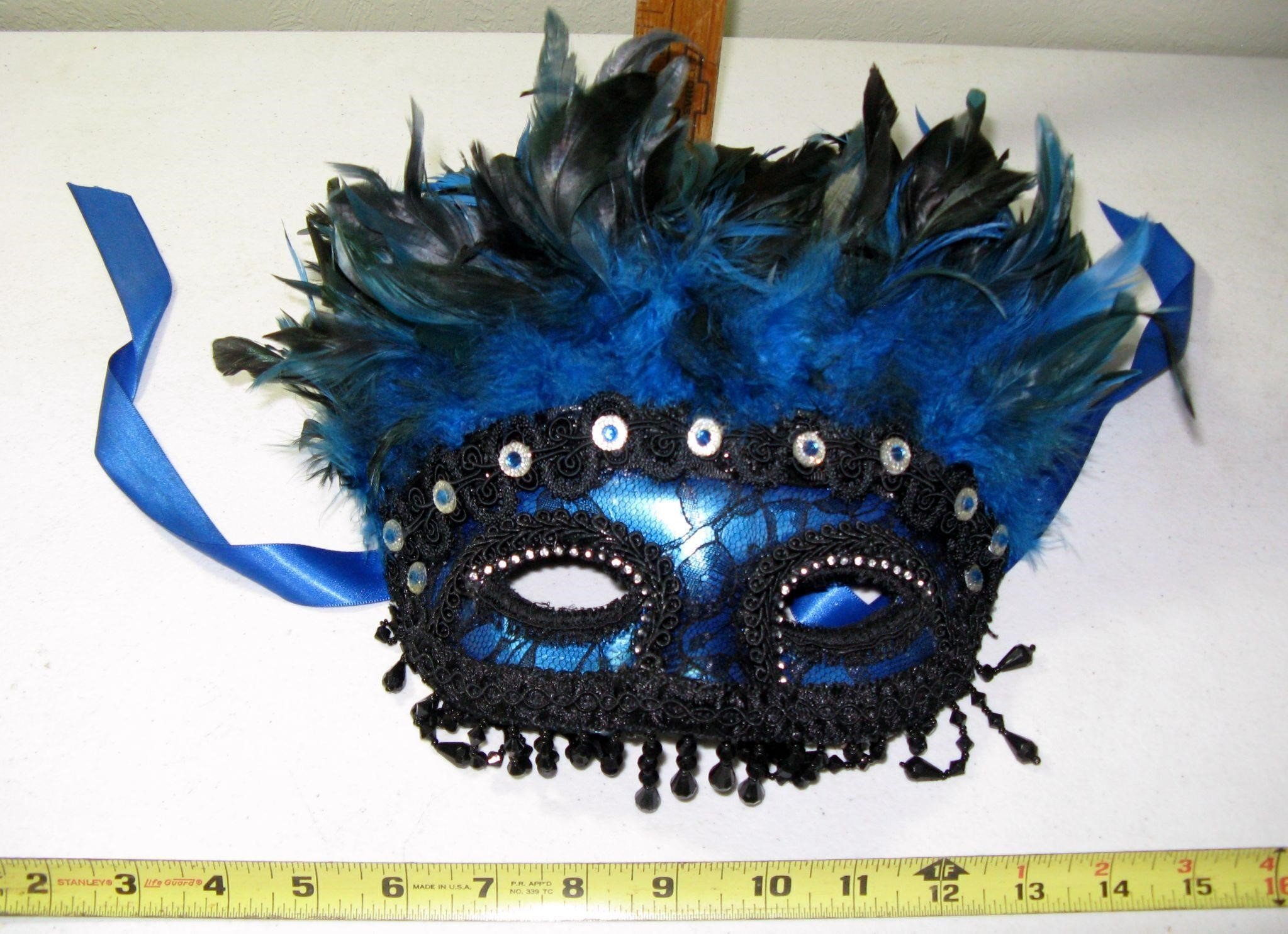 Vintage Custom Made Mardi Gras Mask