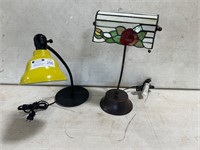 2 Vintage Table Lamps