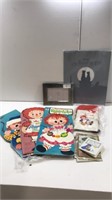 Various Raggedy Ann and Disney pieces