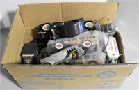 Lot #799 - Box of Die Cast model cars and Parts
