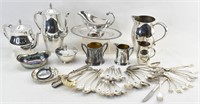 48 Pc Silverplate, Oneida Paul Revere Repro, Other