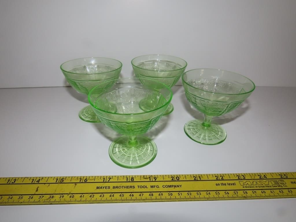 Online Auction of Glassware, Records & Furniture