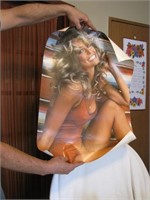 Vintage 1977 Farrah Fawcett Poster