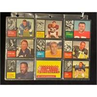 (23) 1962 Topps Football Cards