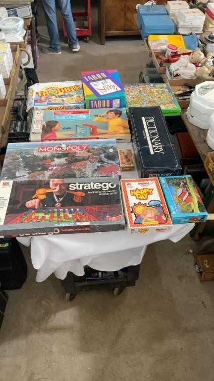 Vintage board games unverified, board games