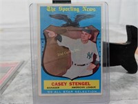 Qty (2) 1959 Topps Baseball Cards #552 & #553