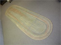 8ft Braided Rug - 26 inches wide