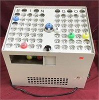 Bingo Caller Machine Complete With Balls, Working