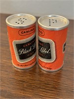 Carling BLACK LABEL Beer Tin Salt & Pepper