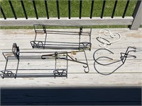 Assortment Of Metal Planter And Box Hangers