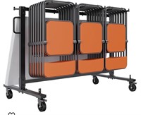 Folding Cart Single Layer Mobile Stackable D
