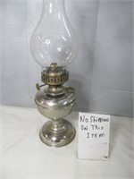 Vintage Metal Hurricane Oil Lamp