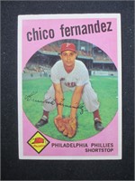 1959 TOPPS #452 CHICO FERNANDEZ PHILLIES