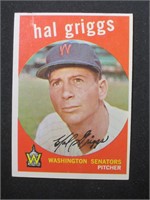 1959 TOPPS #434 HAL GRIGGS SENATORS