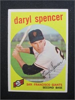 1959 TOPPS #443 DARYL SPENCER GIANTS