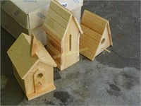 Bird and Butterfly House lot of 3