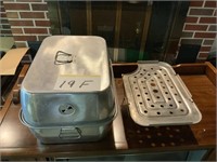 Aluminum warming pan