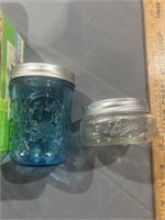 Assorted ball canning jars