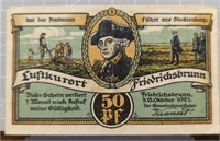 1921 German banknote