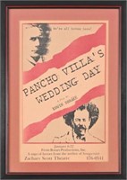 "Pancho Villa's Wedding Day" Bud Shrake Poster