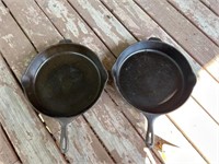 12in & 14in Cast Iron Skillets