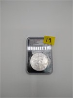 2021 P Silver Eagle silver dollar MS70