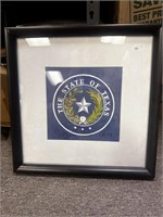 State of Texas Seal, original piece signed by arti