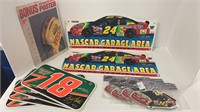 NASCAR signs and magnets