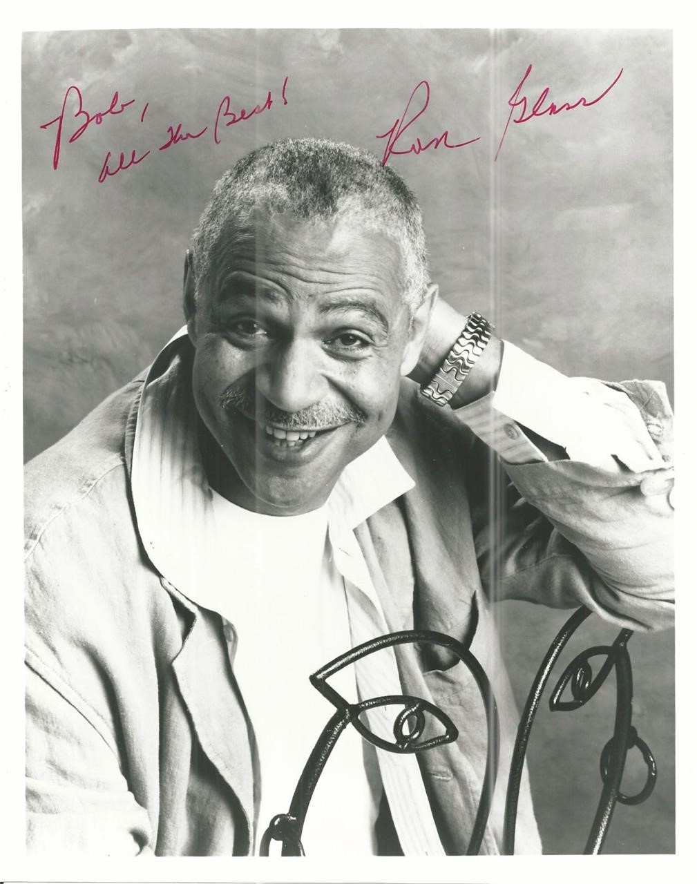 Ron Glass signed photo