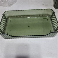Green Stackable Trays, Pack of 2