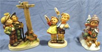 3- GOEBEL HUMMEL FIGURINES *1 LIMITED EDITION