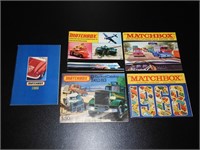 5 NOS Matchbox Catalogs