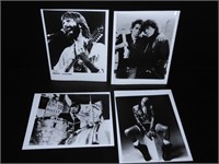 4 Old 8x10" Rock 7 Roll Photo's