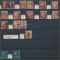 GREAT BRITAIN #21, #33 & #43 USED FINE