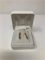 10k Gold Diamond Earrings