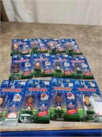 Assortment of NFL headliner action figures