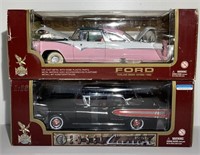 (AL) 2 Road Legends 1:18 Die-Cast Model Cars -