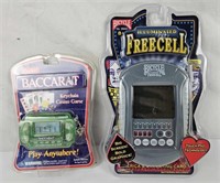 Bicycle Freecell & Baccarat Handheld Games