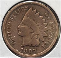 1907 Indian Head Cents