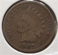 1907 Indian Head Cents